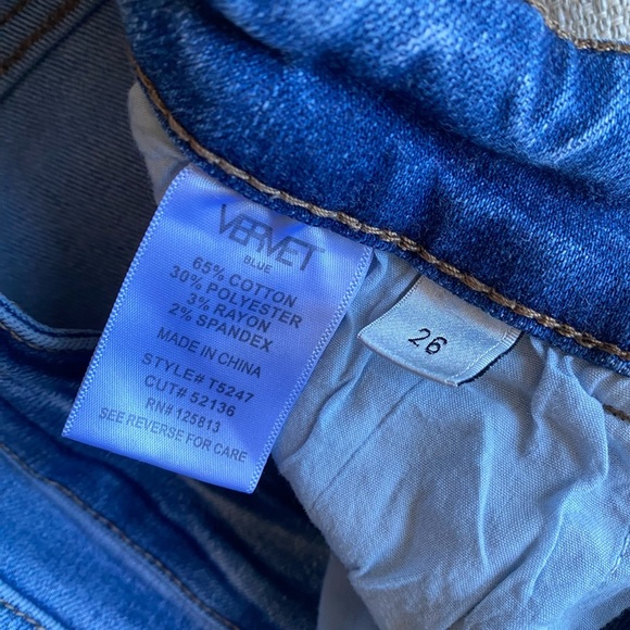 Vervet Jeans Women’s 26 Flared Boot Cut Jean Medium Wash Denim - Picture 5 of 8